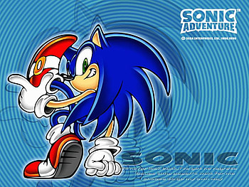Sonic Adventure, blue, sonic, video games HD wallpaper