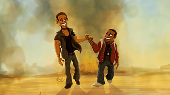 Bad Boys Ride Or Die Fan Made, bad-boys-ride-or-die, bad-boys, movies, 2024-movies, will-smith, martin-lawrence, artwork, art, digital-art HD wallpaper