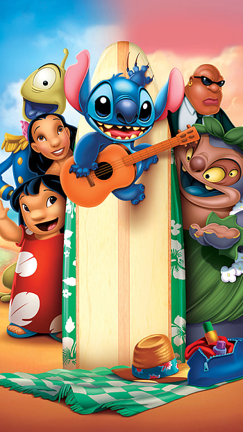 Stitch animation, Lilo and Stitch movie, Sony Xperia HD phone wallpaper
