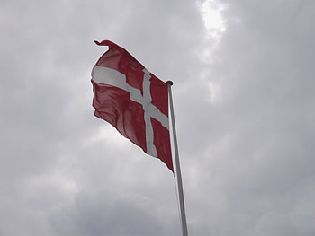 danish flag, flag, danish, red and white HD wallpaper