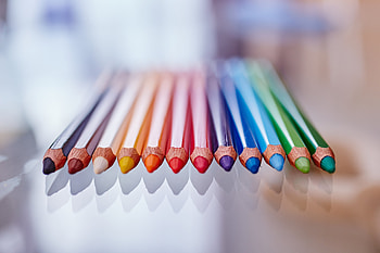 Miscellanea, Miscellaneous, Multicolored, Motley, Colored Pencils, Imprisoned, Colour Pencils, Sharpened HD wallpaper