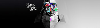Darth Vader, Graphic HD wallpaper