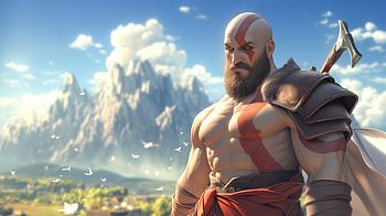Kratos in Epic from God of War, video game, God of War, Kratos (God Of War) HD wallpaper