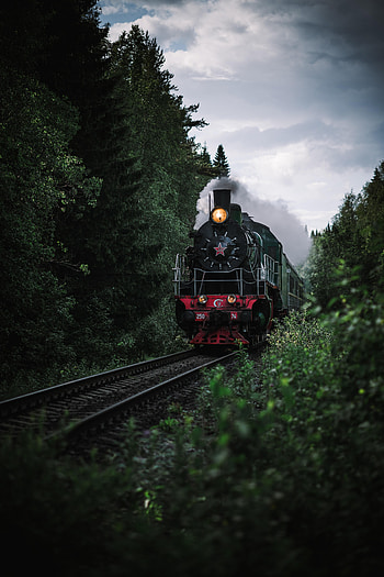 Smoke, Miscellanea, Miscellaneous, Railway, Rails, Train HD phone wallpaper