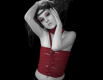 Strung, artwork, model, female, beauty HD wallpaper