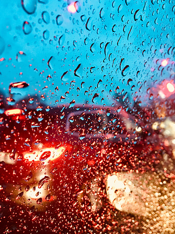 Drops, Macro, Glare, Shine, Light, Blur, Smooth, Surface, Glass HD phone wallpaper