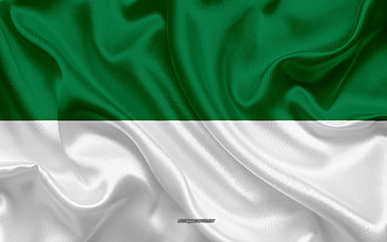Flag of Yacuiba, , silk texture, Yacuiba, Bolivian city, Yacuiba flag, Bolivia HD wallpaper