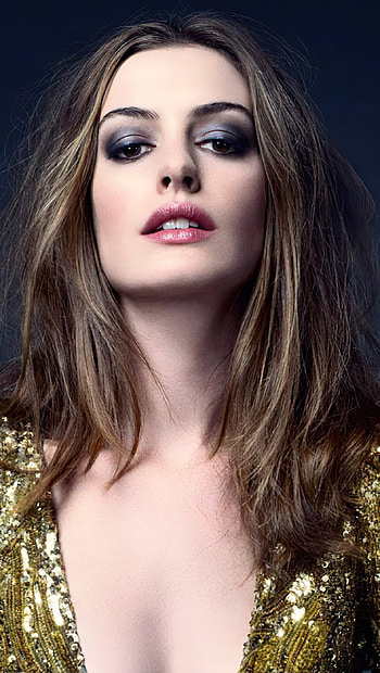 Anne Hathaway, Elle hoot, , Ultra HD phone wallpaper