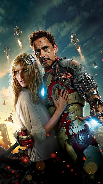 Iron Man 3, , MoveMania, Tony and Pepper HD phone wallpaper