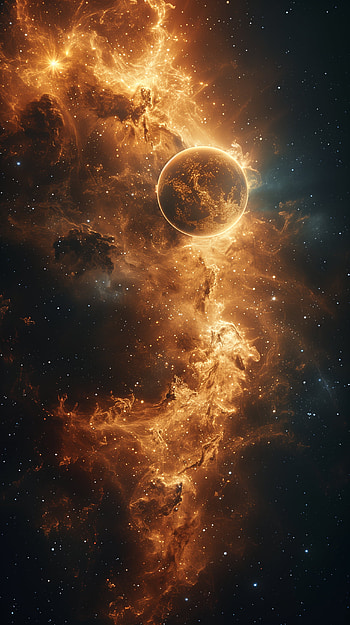 Venus Glow Space for s HD phone wallpaper