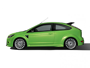 Ford Focus RS 2009, ford, focus, rs, 2009 HD wallpaper