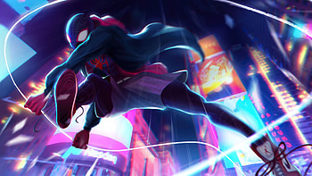 Spiderman Action , spiderman, superheroes, artwork, artist, artstation HD wallpaper