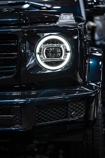 Cars, Mercedes-Benz, Mercedes, Headlight, Mercedes-Benz G-Class HD phone wallpaper