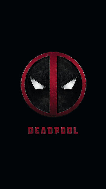 Deadpool logo, for , , High-quality HD phone wallpaper