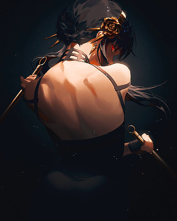 Spy X Family Yor, naruto, art, human_leg, back, anime HD phone wallpaper