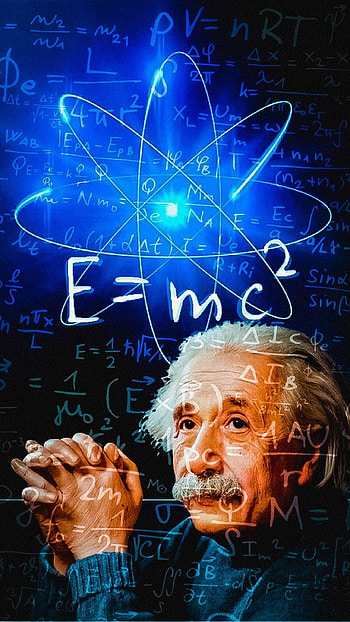 Albert Einstein E=mc 2. Desenhos para tatuar, Papel de parede psicodelico, bonitos in 2022. Mathematics art, Science artwork, Math , Einstein Funny HD phone wallpaper