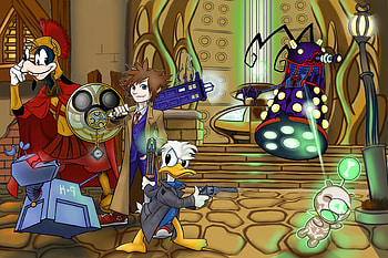 Doctor Who/Kingdom Hearts ... HD wallpaper
