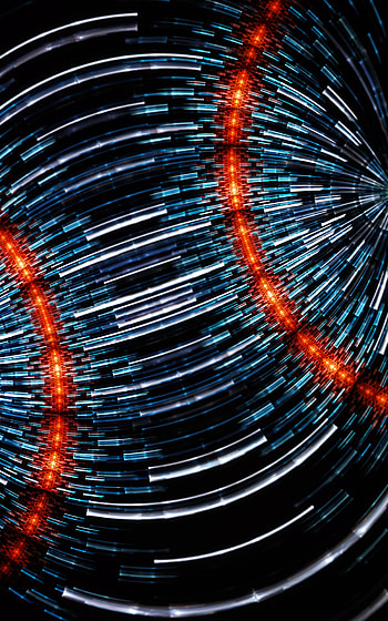 Abstract, Lines, Form, Glow, Plexus, Connections, Connection HD phone wallpaper