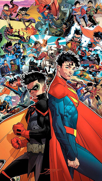 DC Comics, Batman, Superman, Robin (DC Comics), Comic HD phone wallpaper