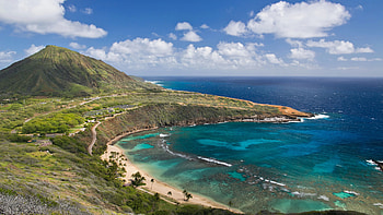 Hanauma Bay, Oahu Island, Hawaii, Hawaii Island HD wallpaper