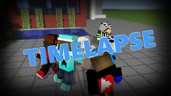 Minecraft : Girl Skin on Minecraft server [Timelapse] - YouTube HD wallpaper