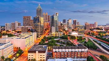 Atlanta skyline, Fage skyline, Yogurt brand, Greek cuisine HD wallpaper