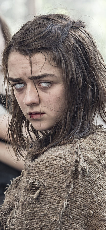 TV show, Arya Stark, Maisie Williams, Mobile HD phone wallpaper