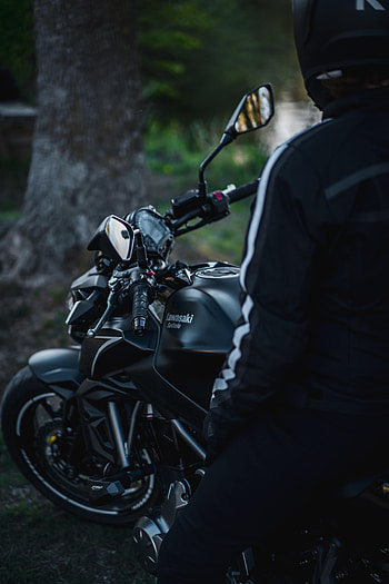 Motorcycles, Motorcyclist, Motorcycle, Kawasaki HD phone wallpaper