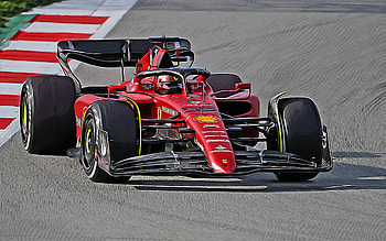 Ferrari F1-75, vector art, Carlos Sainz Jr, 2022 F1 cars, Formula 1, Ferrari F1-75 on track, Carlos Sainz Jr drawing, Scuderia Ferrari, new F1-75, F1, Ferrari 2022, F1 cars, Ferrari, Carlos Sainz Jr Ferrari F1-75 HD wallpaper