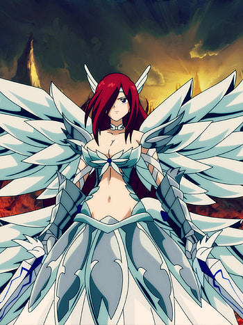 Erza Scarlet Tenrin no Yoroi HD phone wallpaper