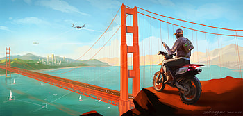 Watch Dogs 2 Concept Artwork, watch-dogs-2, games, 2018-games, pc-games, xbox-games, ps-games, artwork, artist, digital-art, artstation HD wallpaper