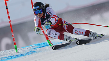 Slalom sports, World championships, Liensberger leads, SV team race HD wallpaper