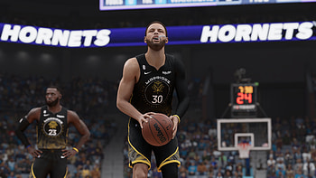 Lebron James & Stephen Curry, Stephen Curry, video game, NBA 23 HD wallpaper