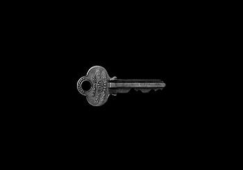Minimalism, Dark Background, Bw, Chb, Key HD wallpaper