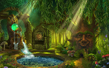 magic tree, magic, fun, smile, tree HD wallpaper