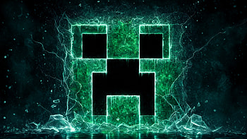 Emerald Shock - Minecraft Creeper, Creeper (Minecraft), Video Game HD wallpaper