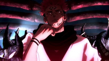 You dare touch my soul? - Ryomen Sukuna, shrine, Jujutsu Kaisen, Sukuna (Jujutsu Kaisen), Anime HD wallpaper