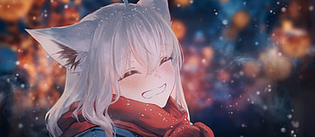 Shirakami Fubuki : Vibrant Hololive Anime Vtuber, Shirakami Fubuki, Virtual Youtuber, Anime, anime girl, hololive HD wallpaper