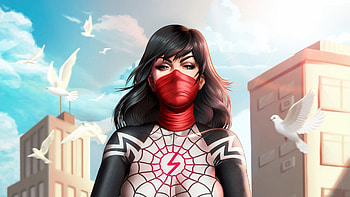 Gwen Stacy, Silk, spider-girl, art HD wallpaper