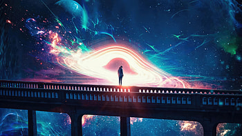 Portal To The Imaginary World, artist, artwork, digital-art HD wallpaper