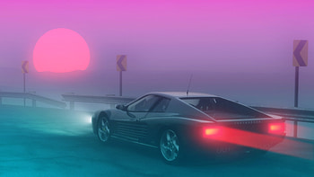 Miami Coast Tessabossa Sport Car, artist, artwork, digital-art, arstation HD wallpaper