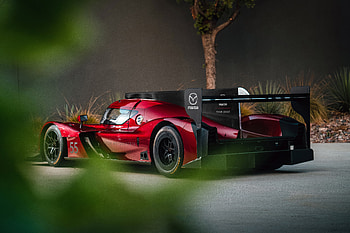 Mazda RT24-P, red sportcar, formula one HD wallpaper
