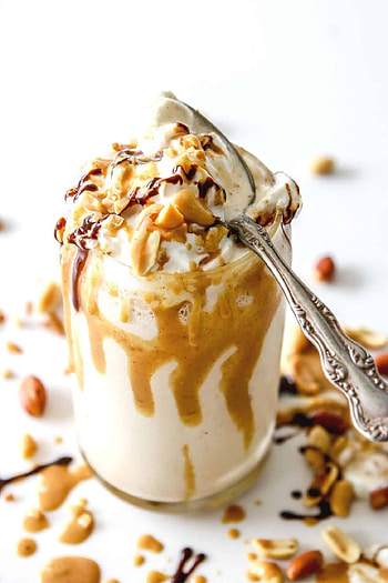 Peanut butter, Milkshakes HD phone wallpaper