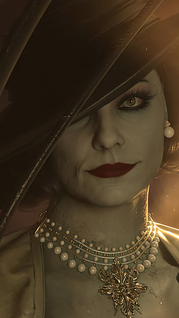 Lady dimitrescu, lady, dimitrescu, resident evil village HD phone wallpaper