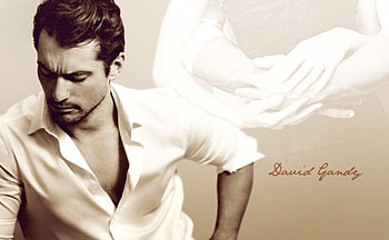 David Gandy, white, model, man, vintage HD wallpaper