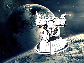 Silver Surfer, Marvel, Superheroes, Comics HD wallpaper