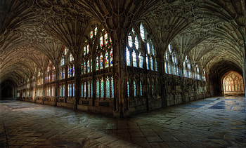 Gothic Architecture, Arch medieval, Cathedral structure, Crypt abbey HD wallpaper