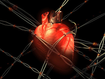 Gothic Wire, gothic, love HD wallpaper