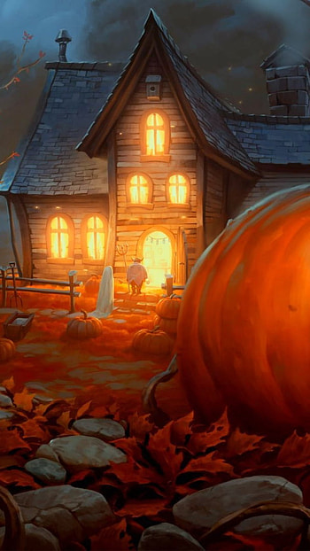Lighting halloween HD phone wallpaper