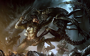 H.R. Giger, Alien xenomorph , Disturbing and awe-inspiring, Nightmarish creatures HD wallpaper